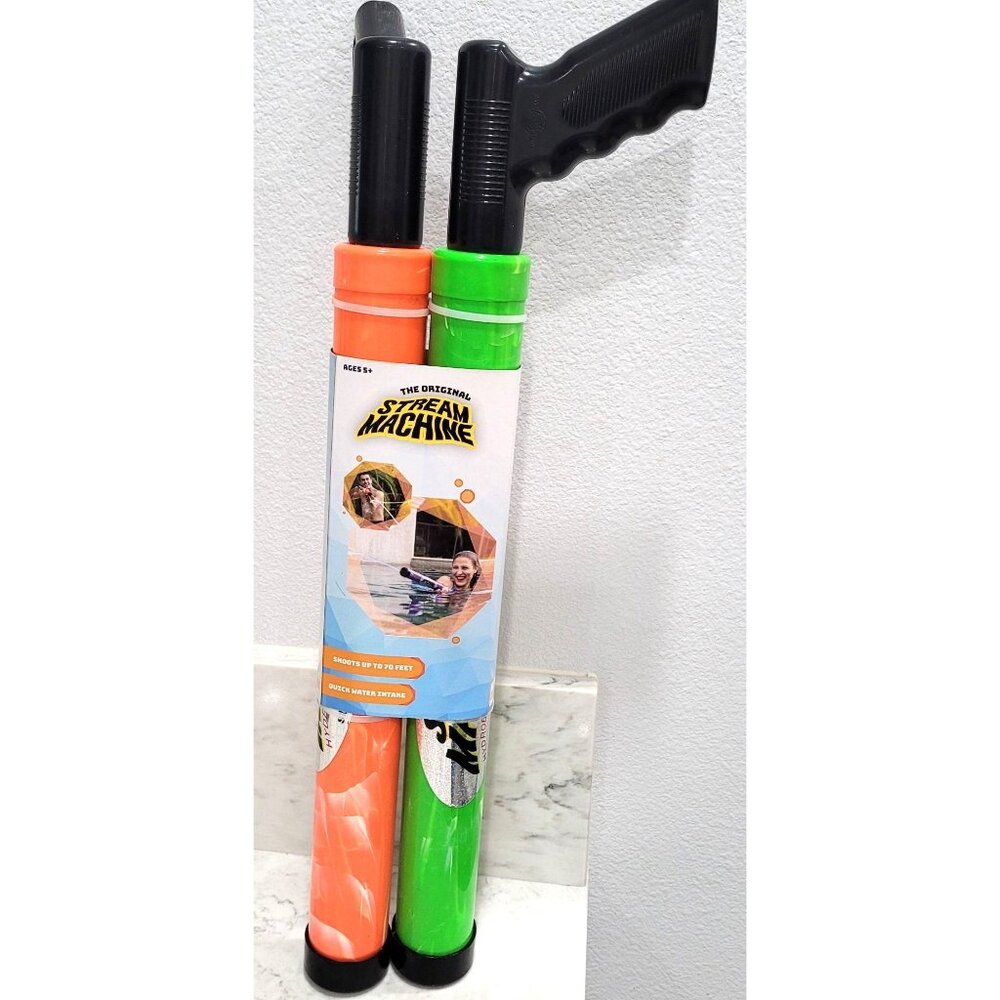The Original Stream Machine Water Launcher Dual Pack Ages 5+